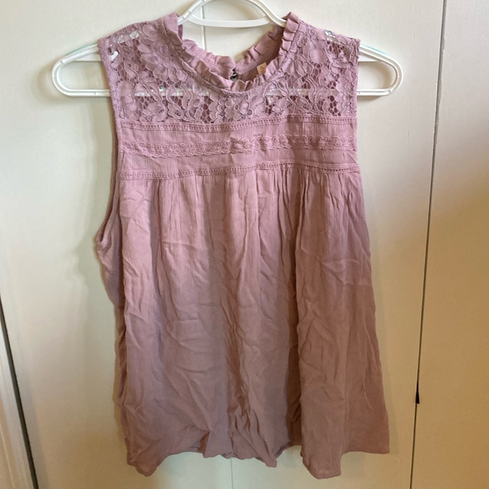 Xhilaration Lace Shirt